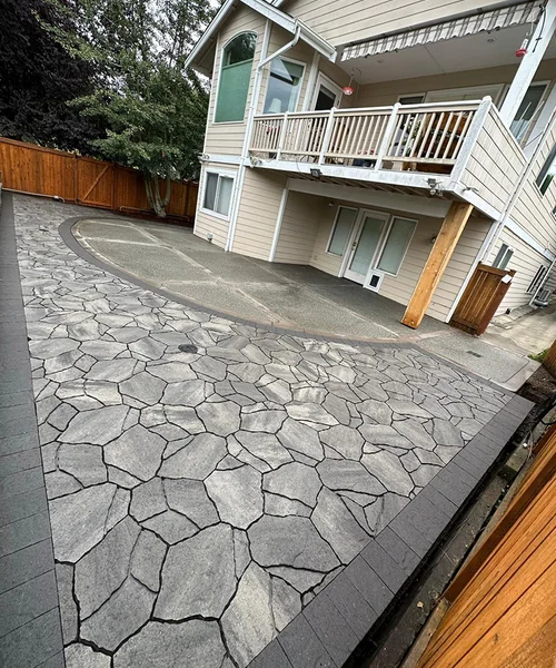 Retaining Wall, Steps, Paver Patio & Walkway in Edmonds 